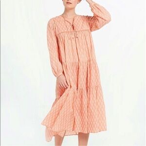Matta Yamini peach dress NWT